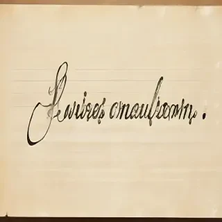 cursive laura