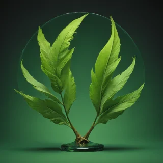 plain green bg