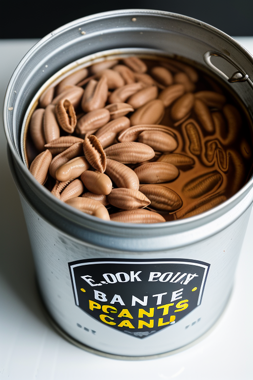 boiled peanuts in a can