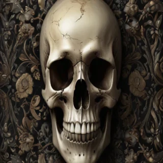 skull wallpaper iphone