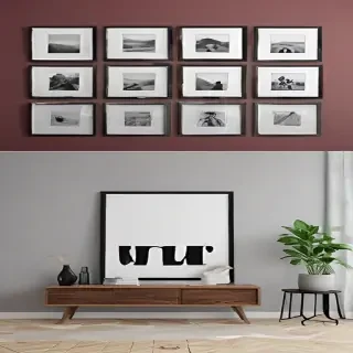 gallery wall mockup