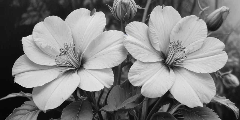 pencil drawings of flowers
