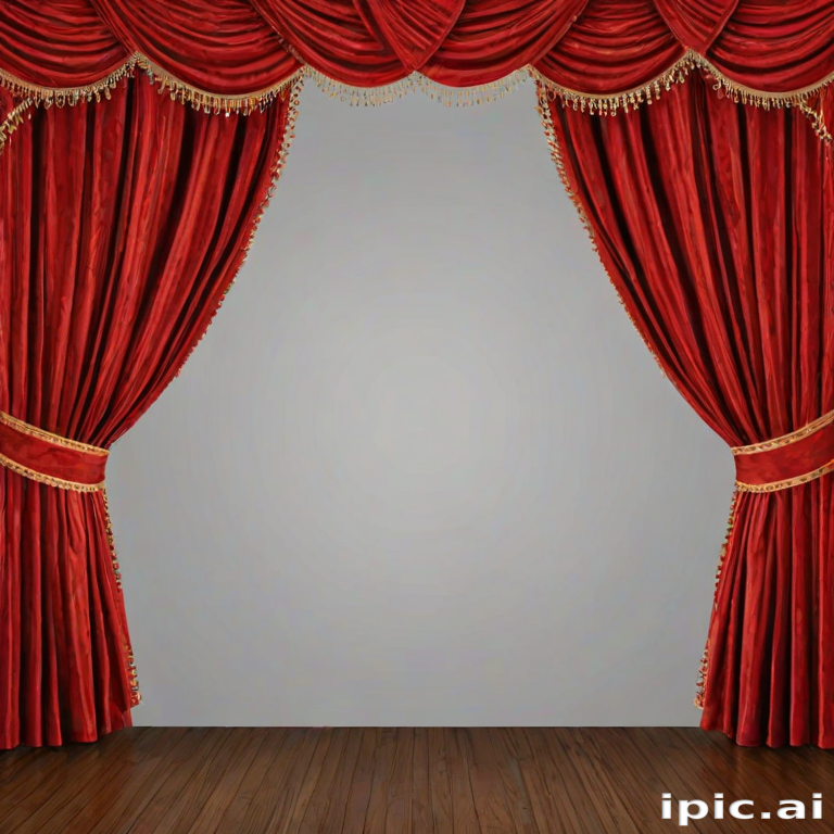 red curtain png