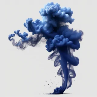 blue smoke png
