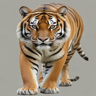tiger transparent