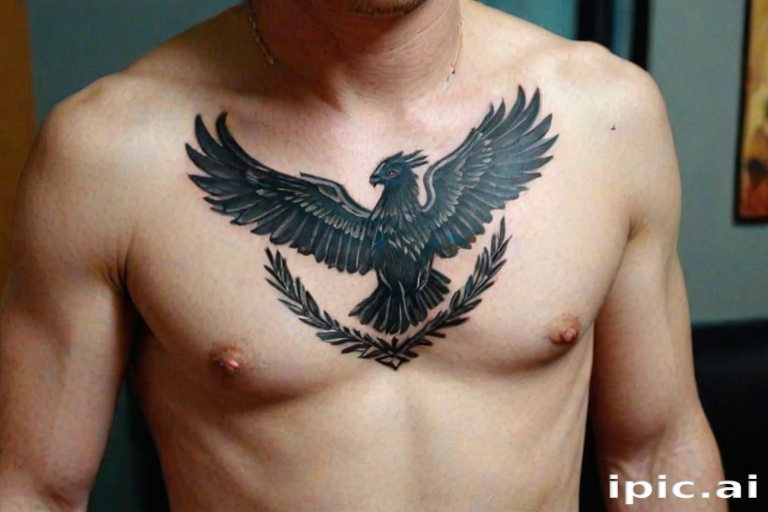 male rib tattoos