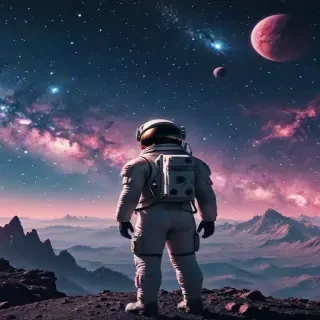 space wallpaper aesthetic
