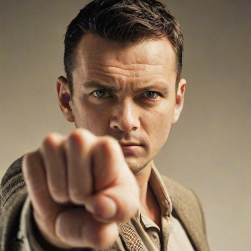pointing at you