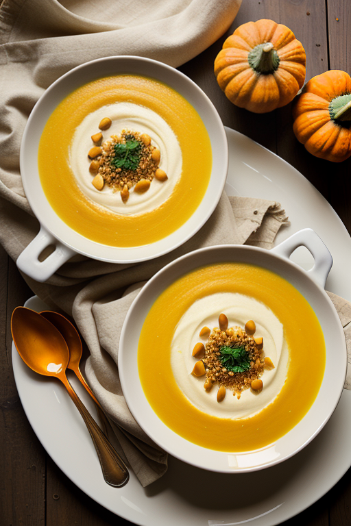 butternut squash and cauliflower soup
