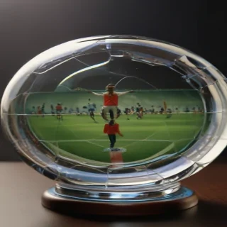 transparent football