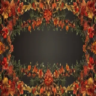 floral frame