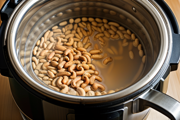 boiling peanuts in a pressure cooker