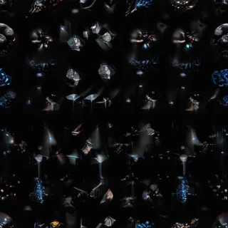 sparkling black background
