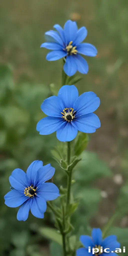 blue flower