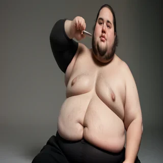 fat man black