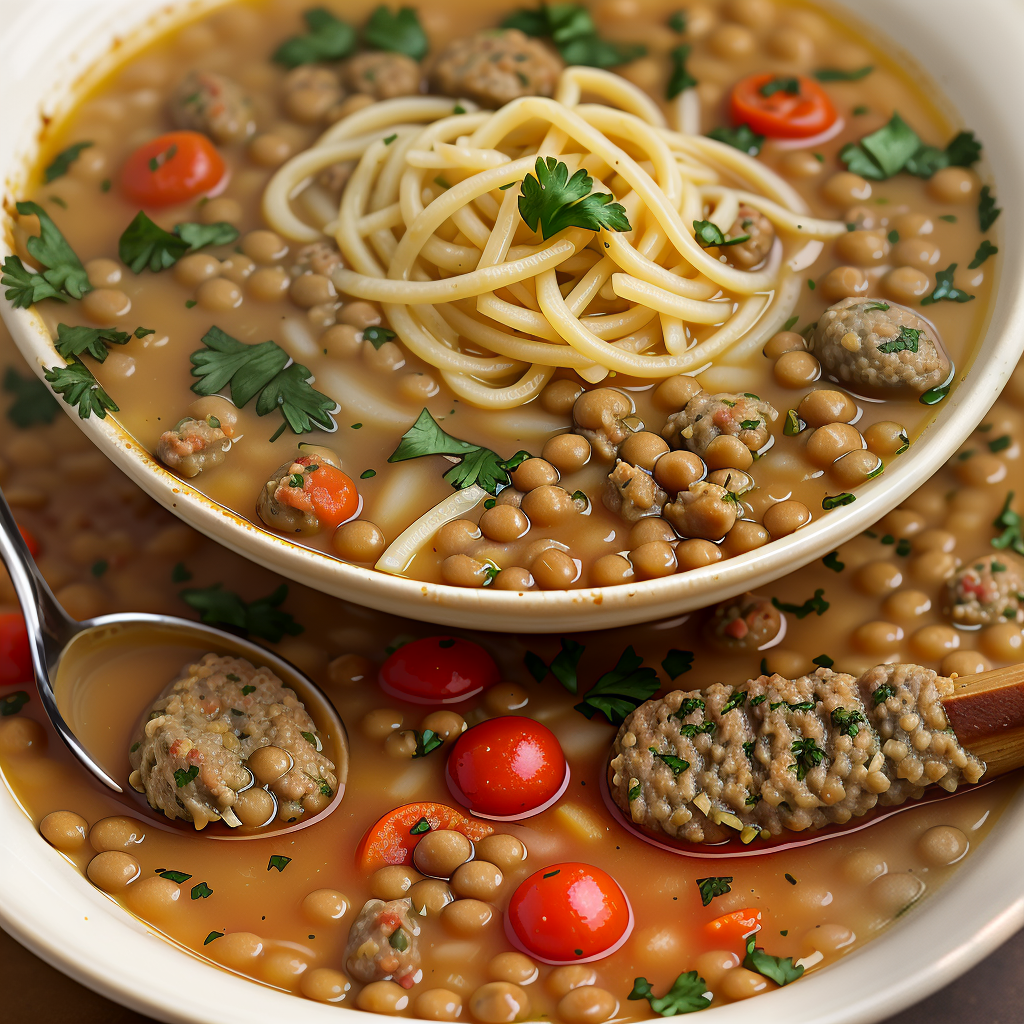 carrabba's soup recipe lentil sausage