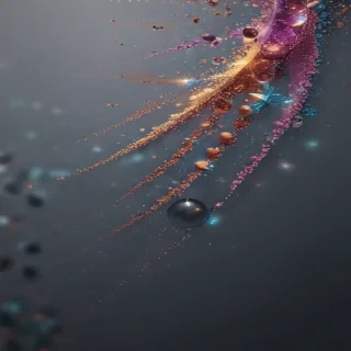 transparent background glitter