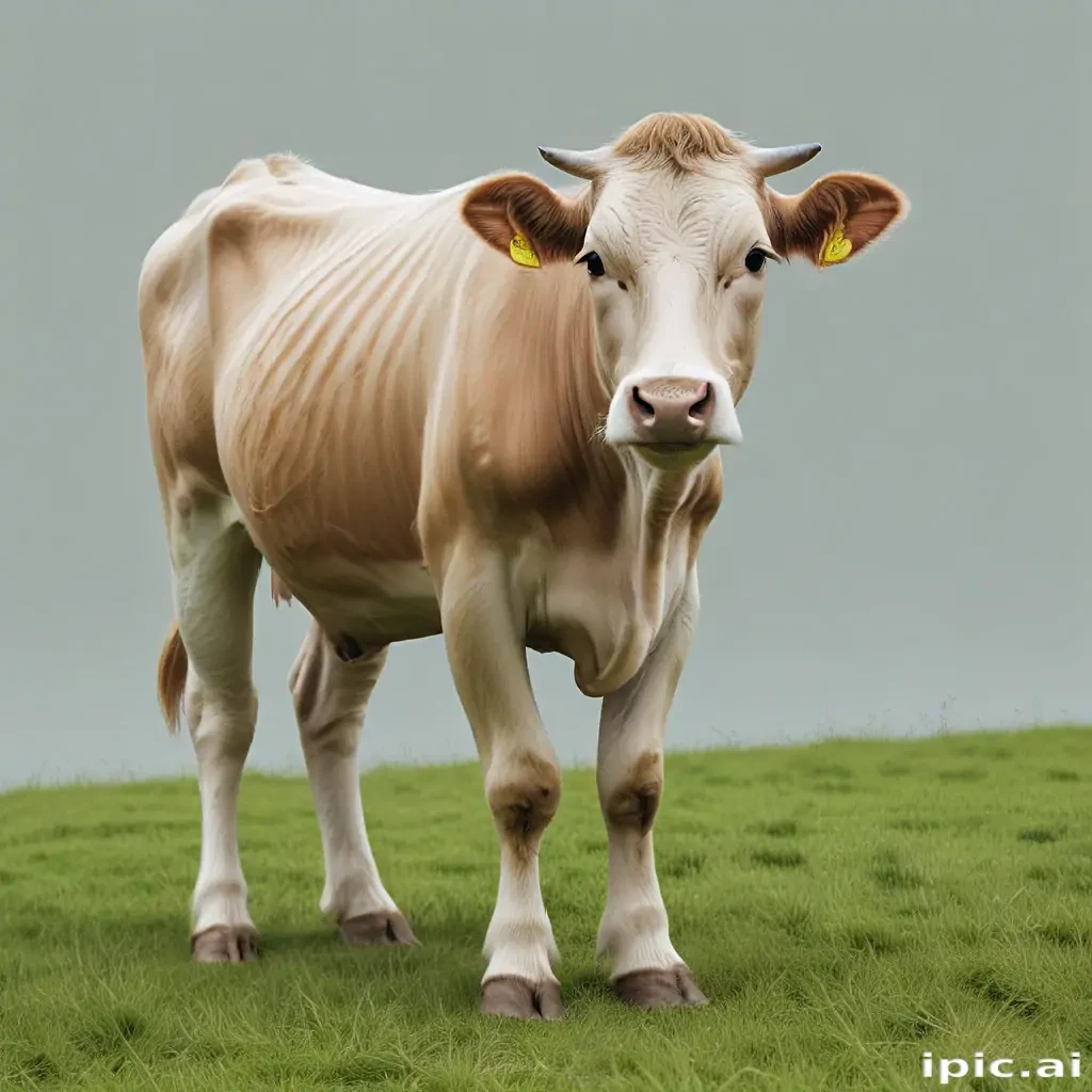 transparent cow