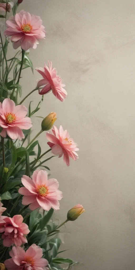 simple flower background