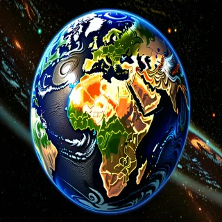 animated pic of earth