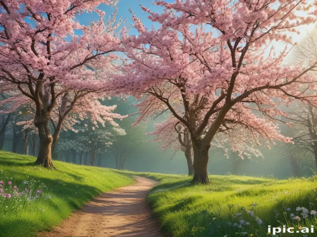 spring backgrounds aesthetic