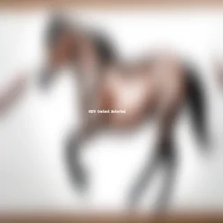 drawing horse image