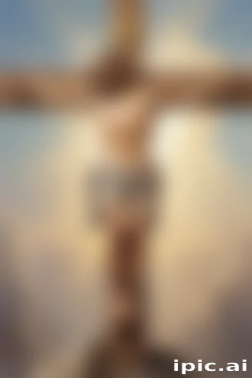 jesus on the cross clipart
