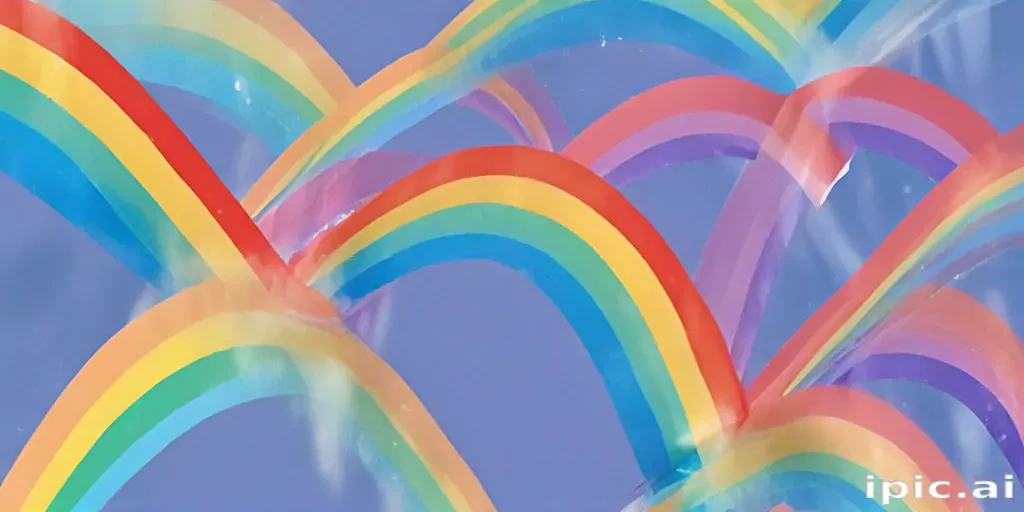 rainbow backround
