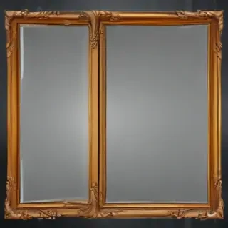 mirror transparent background