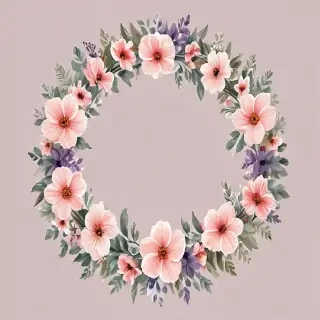 flower circle png
