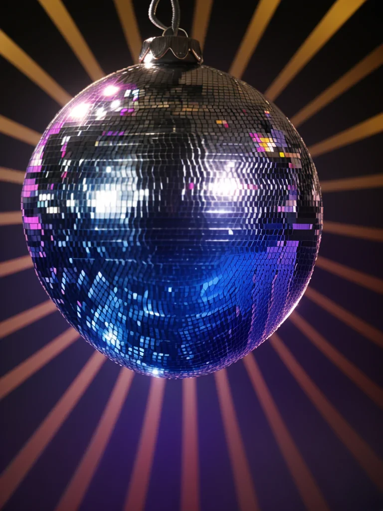 disco ball background