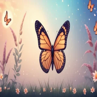 cute backgrounds butterfly