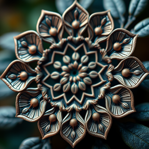 Create a high-resolution floral swirl design with intricate details, using a DSLR camera at f/2.8 aperture, ISO 100, 50mm lens, and a soft focus background for depth.