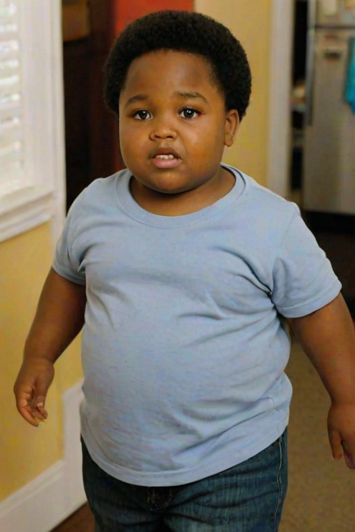 fat black kid