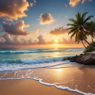 cute beach wallpapers