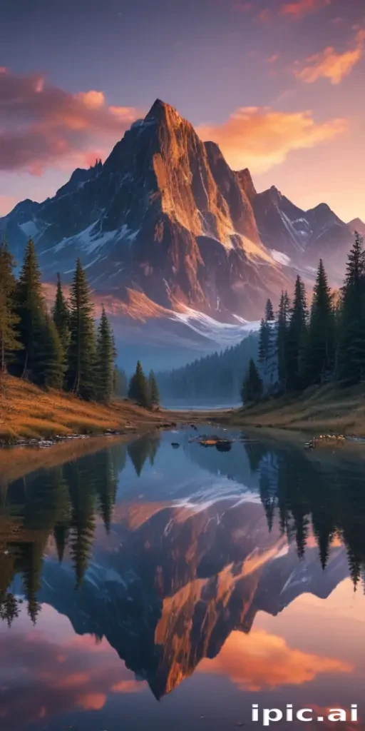 aesthetic mountain wallpaper