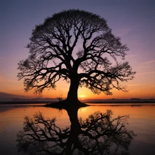 tree silhouette png