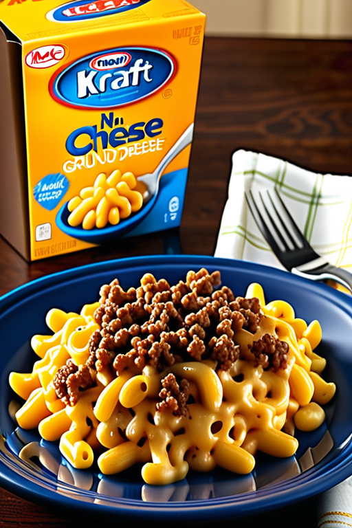 kraft mac n cheese with ground beef
