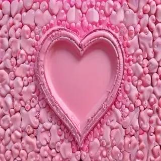 background pink heart