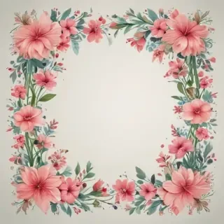 clipart borders flowers