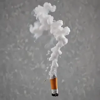 smoking transparent background