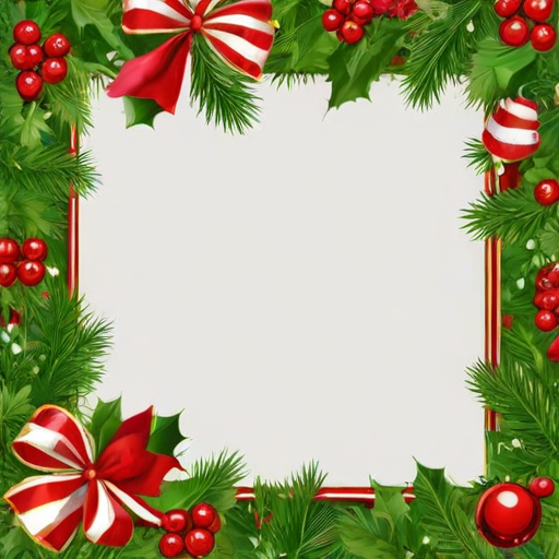 christmas frame clipart