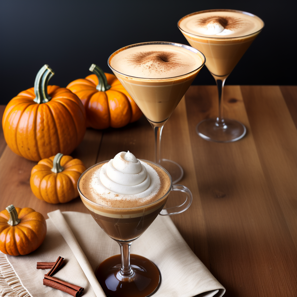 vanilla pumpkin spice espresso martini