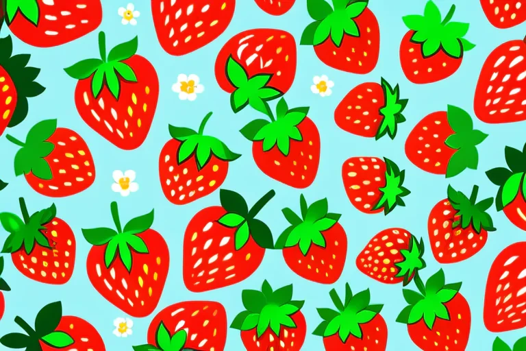 strawberry cute wallpaper