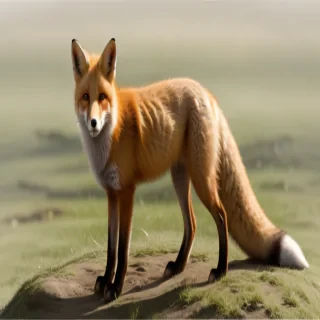 transparent fox