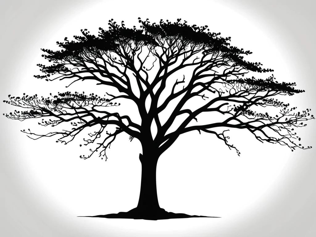 tree silhouette png