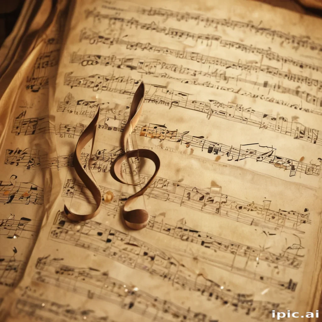 notes music background