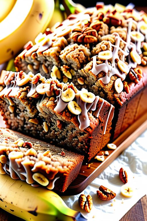 banana nut bread streusel topping