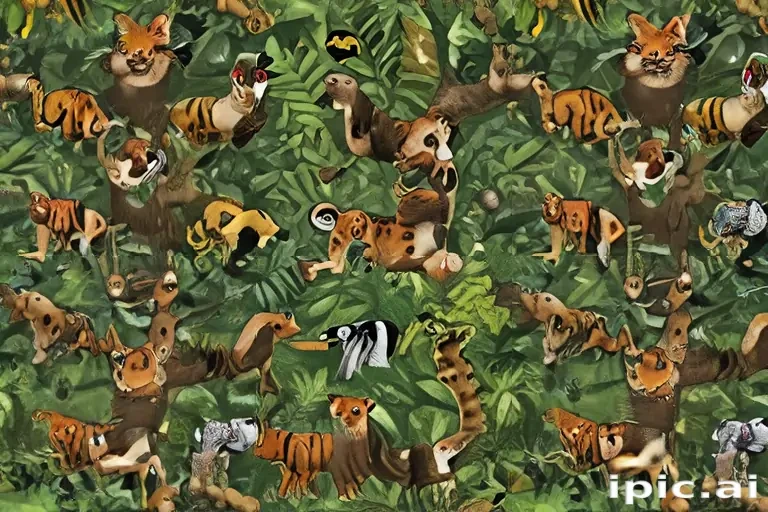 rainforest animals