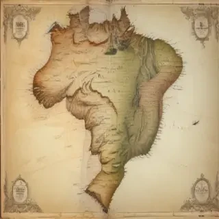 map of brazil
